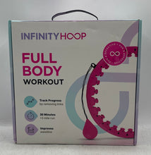 Load image into Gallery viewer, Infinity Hoop Full Body Workout Box Blue Adjustable Links Fitness Equipment