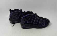 Load image into Gallery viewer, Nike Kids Air More Uptempo DX5954-001 Black Purple Sneaker Shoes Size 5.5Y