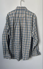 Load image into Gallery viewer, Lands' End Mens Multicolor Plaid Long Sleeve Traditional Fit Dress Shirt Size XL