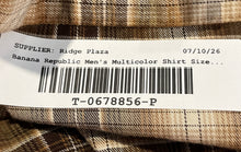 Load image into Gallery viewer, Banana Republic Mens Multicolor Long Sleeve Button-Up Shirt Size XXL