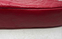 Load image into Gallery viewer, Lisa Conte Womens Red Adjustable Detachable Strap Shoulder Handbag