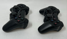 Load image into Gallery viewer, Set Of 2 Pcs Sony PlayStation DualShock 3 Black Wireless Controllers Not Tested