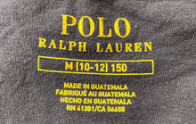 Load image into Gallery viewer, Polo Ralph Lauren Boys Blue Crew-Neck Short Sleeve Pullover T-Shirt Size M 10-12