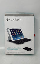 Load image into Gallery viewer, Logitech Ultrathin Black Portable Keyboard Folio For iPad Mini Not Tested