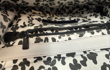 Load image into Gallery viewer, Rebecca Minkoff Womens Gray Leather Inner Pocket Chain Strap Crossbody Purse
