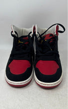 Load image into Gallery viewer, Nike Boys Air Jordan 1 Flight 374452-063 Black Red Lace-Up Sneakers Shoes Sz 7Y