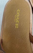 Load image into Gallery viewer, Coach Womens Deni Brown Leather Flat Slip-On Flip Flop Sandals Size 5.5B