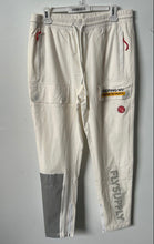 Load image into Gallery viewer, Fly Supply Mens White Elastic Waist Drawstring Sweatpants Size Medium