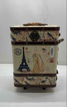 Load image into Gallery viewer, Nicole Lee Unisex Multicolor Paris Eiffel Tower Carry-On Luggage Suitcase