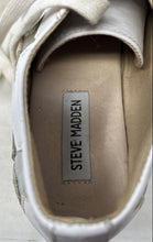 Load image into Gallery viewer, Steve Madden Womens Korrie White Leather Platform Sneaker Shoes Size 8.5B