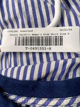 Load image into Gallery viewer, Banana Republic Womens Blue Cotton Long Sleeve Pullover Sweatshirt Size Small