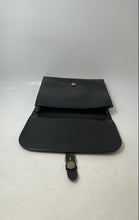 Load image into Gallery viewer, Francois Marot Womens Black Leather Mini Flap Snap Clutch Purse