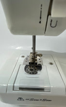 Load image into Gallery viewer, Lil Sew & Sew White Portable Electric Sewing Machine Powers On
