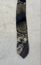 Load image into Gallery viewer, Manzoni Mens Multicolor Printed Keeper Loop Adjustable Pointed Tie