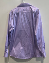 Load image into Gallery viewer, Murano Mens Purple Long Sleeve Spread Collar Pockets Dress Shirt Size 16.5