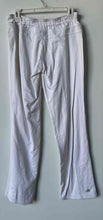 Load image into Gallery viewer, Alo Womens White Drawstring Straight Leg Trouser Pants Size Small