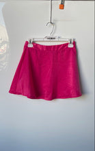 Load image into Gallery viewer, Forever 21 Womens Fuchsia Mid Rise Back Zip Short A-Line Skirt Size Small