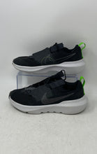 Load image into Gallery viewer, Nike Boys Crater Impact DB3551-001 Black White Lace-Up Low Top Sneakers Sz 5.5Y
