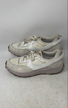Load image into Gallery viewer, Nike Womens Waffle Debut DH9523-106 White Beige Pink Sneaker Shoes Size 9.5