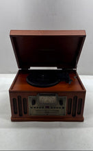 Load image into Gallery viewer, Crosley Musician CR74 Brown Portable 3-Speed Belt-Driven Turntable Not Tested
