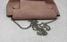 Load image into Gallery viewer, Danielle Nicole Womens Nude Chain Strap Inner Pockets Flap Crossbody Handbag