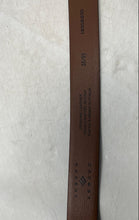 Load image into Gallery viewer, Joseph Abboud Mens Brown Genuine Leather Handcrafted Dress Belt Size 38/95