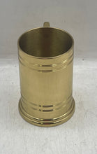 Load image into Gallery viewer, Things Remembered Gold-Tone Brass Collectible Engraved Tankard Beer Stein Mug
