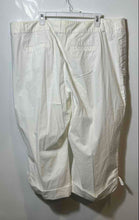 Load image into Gallery viewer, INC International Concepts Womens White Pockets Capri Pants Size 22W With Tag
