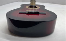 Load image into Gallery viewer, Palmer Sofia Red Black Right-Handed 6 String Standard Classical Guitar In Case