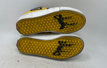 Load image into Gallery viewer, Vans X Bruce Lee Mens Half Cab 508357 Yellow Black Lace-Up Sneaker Shoes Size 5
