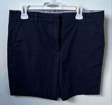 Load image into Gallery viewer, Tommy Hilfiger Womens Dark Blue Flat Front Slash Pockets Chino Shorts Size 14