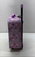 Load image into Gallery viewer, Disney Frozen Kids Multicolor Floral Anna Elsa And Olaf Rolling Travel Suitcase