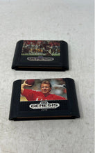 Load image into Gallery viewer, Lot Of 2 Pcs Sega Genesis Joe Montana Football Video Game Cartridge