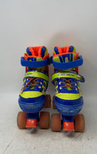 Load image into Gallery viewer, Cool Bear Unisex Kids Multicolor Adjustable Quad Roller Skates Size Medium