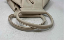 Load image into Gallery viewer, Antik Kraft Womens Beige Faux Leather Detachable Strap Slouchy Top Handle Purse