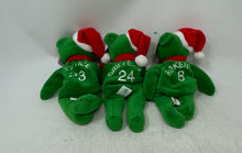 Load image into Gallery viewer, Set Of 6 Pieces Salvino's Bamm Beano's Christmas Bears 1998 Plush Toys With Tags