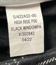 Load image into Gallery viewer, Old Navy Womens Pixie Black White Windowpane High Rise Ankle Pants Size 4