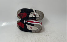 Load image into Gallery viewer, Nike Kids Air Jordan 4 Retro BQ7670-161 White Red Black Sneakers Shoes Size 7C