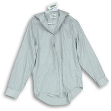 Load image into Gallery viewer, Calvin Klein Mens White Gray Shirt Size 15 1/2