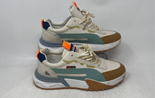 Load image into Gallery viewer, Mens Multicolor SD-White Lace-Up Low Top Sneakers Shoes Size EUR 41