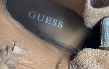Load image into Gallery viewer, Guess Mens Brown Leather Round Toe Side Zipper Ankle Boots Size 7