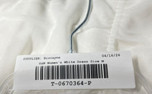 Load image into Gallery viewer, Divided By H&M Womens White Spaghetti Strap Ruched Stretch Mini Dress Size M