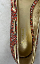 Load image into Gallery viewer, Coach Womens Multicolor Round Toe Tassel Slip-On Loafer Shoes Size 6.5B
