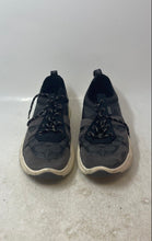 Load image into Gallery viewer, Coach Mens Black Signature Print Low Top Lace-Up Sneakers Shoes Size 8.5