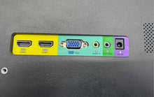 Load image into Gallery viewer, Sceptre F24 Black HDMI VGA Audio Out DC 12V Monitor Missing Part Not Tested