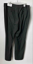 Load image into Gallery viewer, Loft Womens Gray Stretch Straight-Leg Classic Trouser Pants Size 14 With Tag