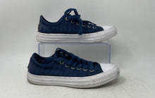 Load image into Gallery viewer, Converse Womens Chuck Taylor All Star Ox 560632C Dark Blue Sneakers Shoes Sz 6.5