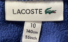 Load image into Gallery viewer, Lacoste Boys Blue Elastic Waist Slash Pockets Pull-On Jogger Pants Size 10