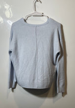 Load image into Gallery viewer, Vince Camuto Womens Blue Long Sleeve V-Neck Collarless Pullover Sweater Size XS