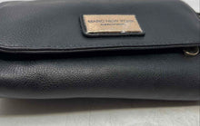 Load image into Gallery viewer, Marc New York Womens Black Leather Charm Adjustable Strap Crossbody Purse